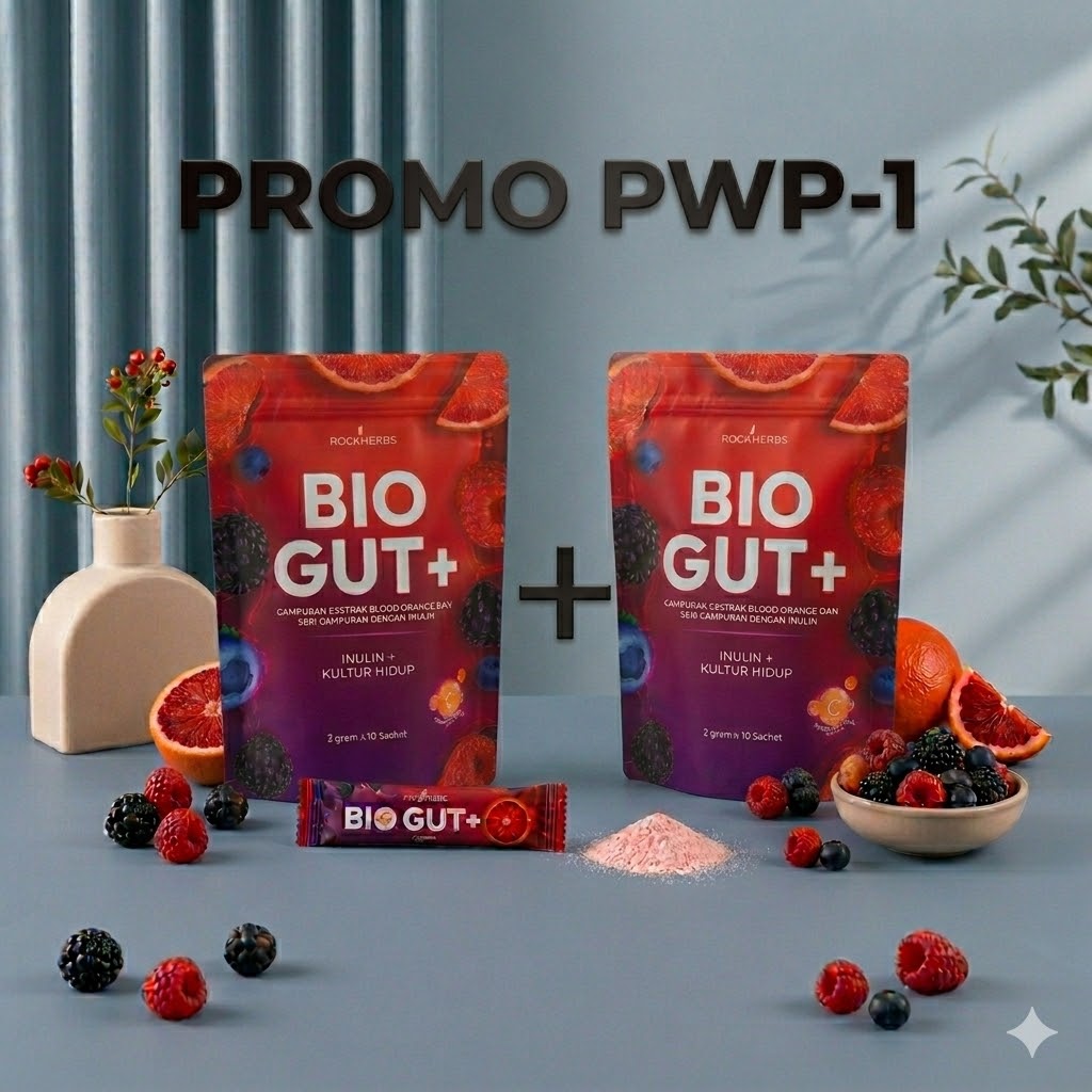 Promo PWP BioGut+ — Tambah 1 Pek Hanya RM30