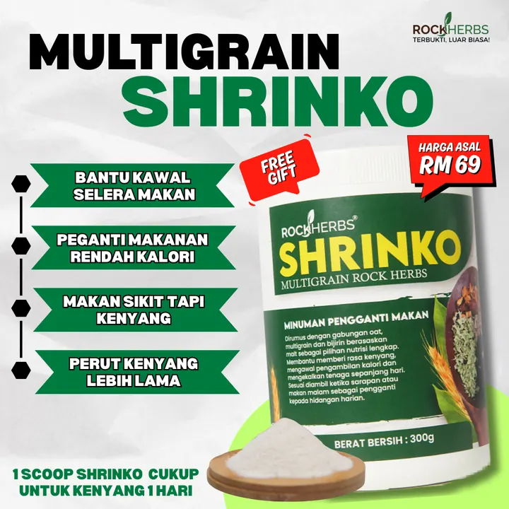 Free gift Shrinko Meal Replacement